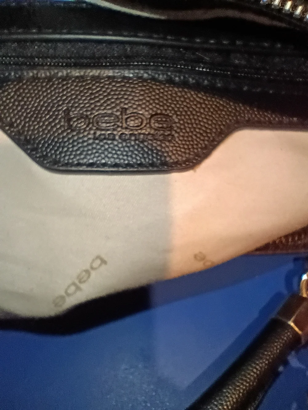 bebe elegant satchel